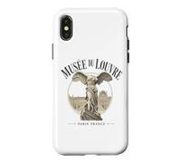 Carcasa para iPhone X/XS Vintage Musée du Louvre Victoria alada de Samotracia