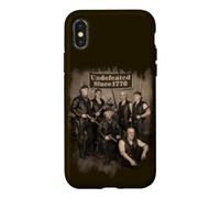 Carcasa para iPhone X/XS Vintage Patriotic 1776 American Founding Father Bikers