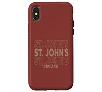 Carcasa para iPhone X/XS Vintage St. John's Canadá