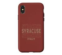 Carcasa para iPhone X/XS Vintage Syracuse Italia