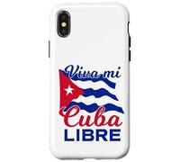 Carcasa para iPhone X/XS Viva Mi Cuba Libre Ondeando Bandera Cubana Patriota