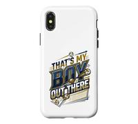 Carcasa para iPhone X/XS Voleibol Mamá Voleibol Papá Voleibol Padres Apoyo