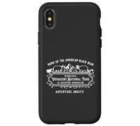 Carcasa para iPhone X/XS Voyageurs National Park Minnesota USA Vintage Lagos Bosques