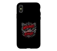 Carcasa para iPhone X/XS Waylands Forge Fantasy - Emblema de Herrero
