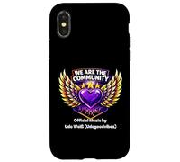 Carcasa para iPhone X/XS We Are The Community, Merch Oficial Music Merch UDO W.