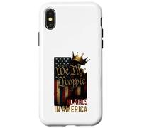 Carcasa para iPhone X/XS We The People No Kings In America