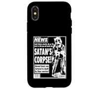 Carcasa para iPhone X/XS Weekly World News - Satan’s Corpse Cover