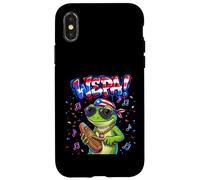 Carcasa para iPhone X/XS Wepa Coqui Frog Puerto Rico Flag Güiro Music