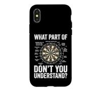 Carcasa para iPhone X/XS What Part of Don't You Understand Dart