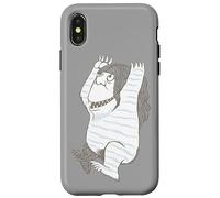 Carcasa para iPhone X/XS Where The Wild Things Are Striped Monster