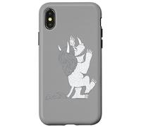 Carcasa para iPhone X/XS Where The Wild Things Are Three Horned Monster