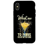 Carcasa para iPhone X/XS Whisk ME TO Paris I've Got Better Plans