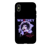 Carcasa para iPhone X/XS Whitney Houston ¿No lo teníamos Casi Todo Purple Foto