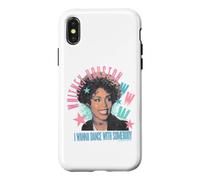 Carcasa para iPhone X/XS Whitney Houston Quiero Bailar con Alguien Estrella Foto