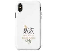Carcasa para iPhone X/XS Witchy Mom Plant Magic Botanical Humor Herbal Regalo