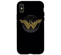 Carcasa para iPhone X/XS Wonder Woman Movie Distressed Logo