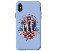Carcasa para iPhone X/XS Wonder Woman Movie Fight For Justice Fists