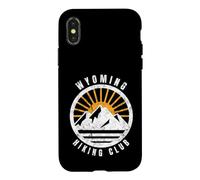 Carcasa para iPhone X/XS Wyoming Senderismo, WY Senderismo al Aire Libre