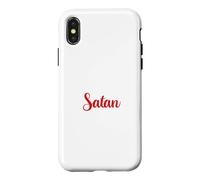 Carcasa para iPhone X/XS Y Luego Satan Said Put The alfabet in Math