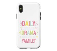 Carcasa para iPhone X/XS Yamilet Personalized Name Funny Cute Custom Yamilet Name