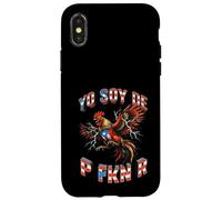 Carcasa para iPhone X/XS Yo Soy De Puerto Rico Gallo P FKN R Desfile