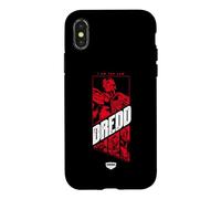 Carcasa para iPhone X/XS Yo Soy El Juez De Ley Dredd 2000 AD Comic Montage