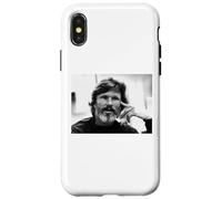 Carcasa para iPhone X/XS Yo y Bobby Mcgee Cantante Kris Kristofferson en 1982