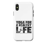 Carcasa para iPhone X/XS Yoga para una Vida Sana