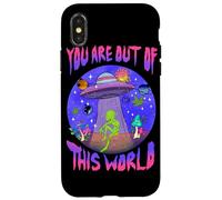Carcasa para iPhone X/XS You Are Cosmic Alien UFO Diseño Gráfico