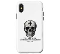 Carcasa para iPhone X/XS You Are Dust and to Dust You Shall Return - Memento Mori