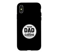 Carcasa para iPhone X/XS Your Dad Is My Cardio