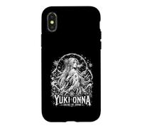 Carcasa para iPhone X/XS Yuki Onna Novia De Nieve Japonés Invierno Fantasma