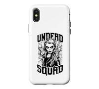 Carcasa para iPhone X/XS Zombie Mom Undead Squad Halloween gótico Mujer Malvada Pop Art