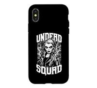 Carcasa para iPhone X/XS Zombie Mom Undead Squad Halloween gótico Mujer Malvada Pop Art