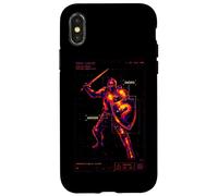 Carcasa para iPhone X/XS Zone CAM 01 - Armadura térmica Activa de Espada de Caballero