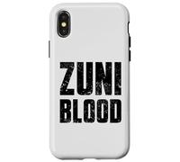 Carcasa para iPhone X/XS Zuni Blood Pueblos indígenas indígenas indígenas nativos Americanos