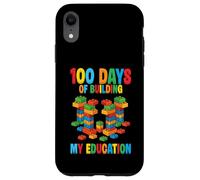 Carcasa para iPhone XR 100 Días De Construir Mi Educación Construyendo Ladrillos Constructor