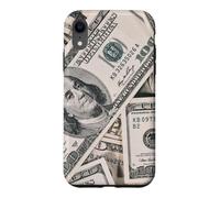 Carcasa para iPhone XR 100 Dólar Billete Dinero Moneda EE.UU. Efectivo Empresario Finanzas