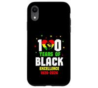 Carcasa para iPhone XR 100 Years of Black Excellence 1926-2026 Celebration African