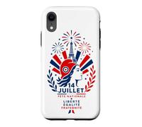 Carcasa para iPhone XR 14 Juillet Fête Nationale Día de la Bastilla Francesa