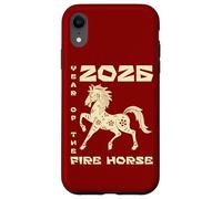 Carcasa para iPhone XR 2026 Lunar Chinese New Year Fire Horse