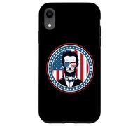 Carcasa para iPhone XR 4th of July America Flag Merica Abe Lincoln Independence Day