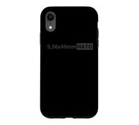 Carcasa para iPhone XR 5.56 x 45 mm OTAN Divertido Estilo Militar Munición