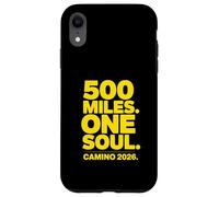 Carcasa para iPhone XR 500 Miles One Soul Camino De Santiago 2026 Pilgrim St James