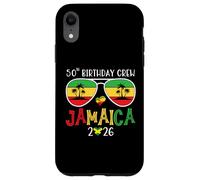 Carcasa para iPhone XR 50th Birthday Crew Jamaica 2026 50 Years Old Bday Party Trip