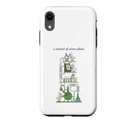 Carcasa para iPhone XR A Moment of Science Please Funny Cute Duck Chemistry