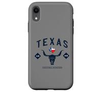 Carcasa para iPhone XR Abanico Vintage de Texas 1845, Estados Unidos