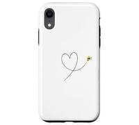 Carcasa para iPhone XR Abeja Volar Un Corazón Animales Natural