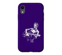 Carcasa para iPhone XR Abraham Lincoln Músico Guitarrista Rock
