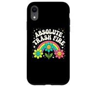 Carcasa para iPhone XR Absoluto Trash Fire Sarcástico Humor Dicho